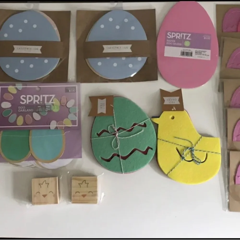 Target Spritz Lot of Easter craft and decorations NEW